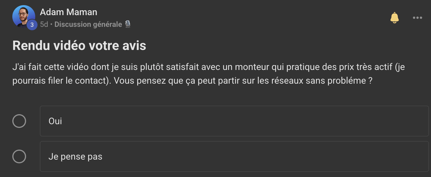 Capture d'écran conversation 4