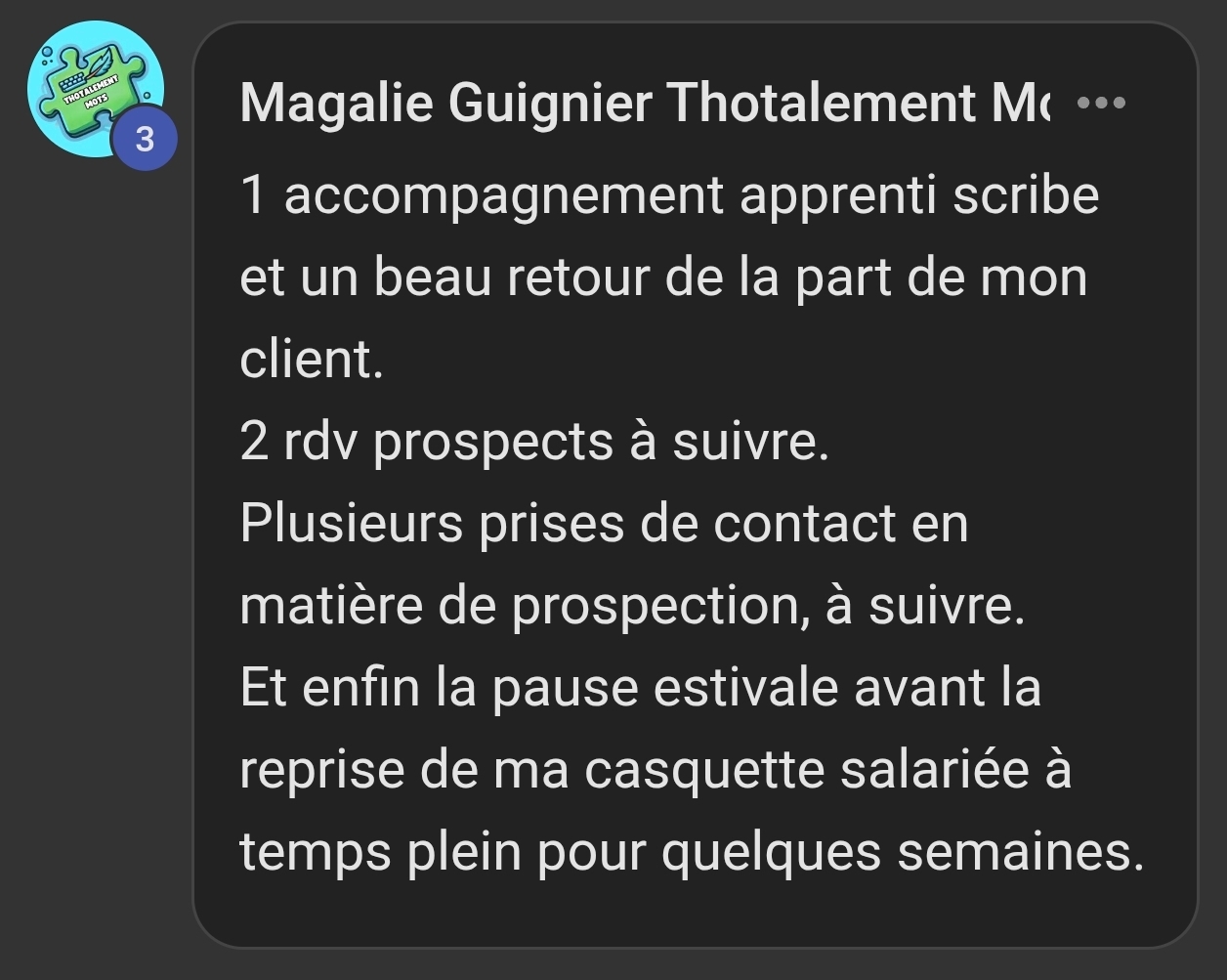 première publication