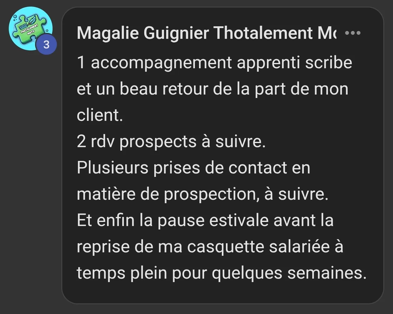 première publication