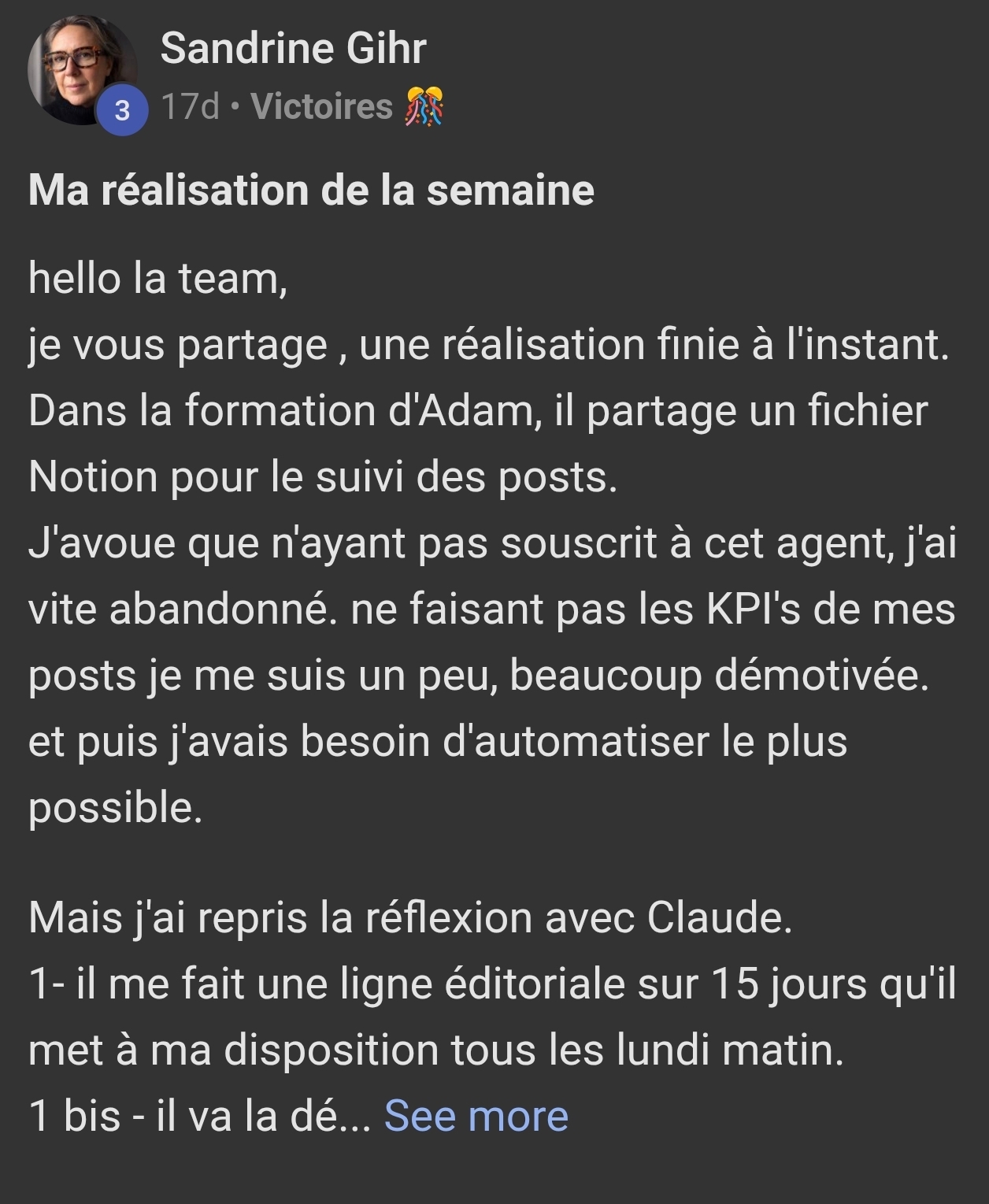 premier RDV décroché