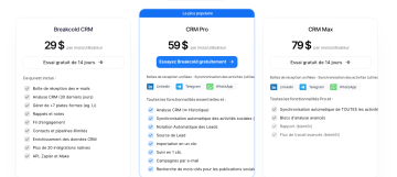 tarifs breakcold app